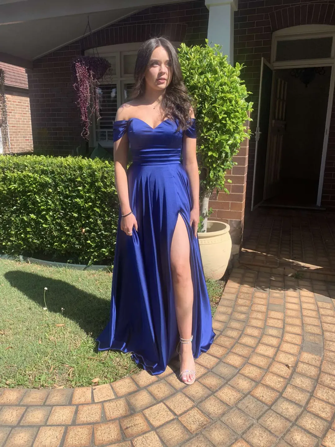 Jadore Bella Gown Blue Size 8 for rent on The Volte - main image