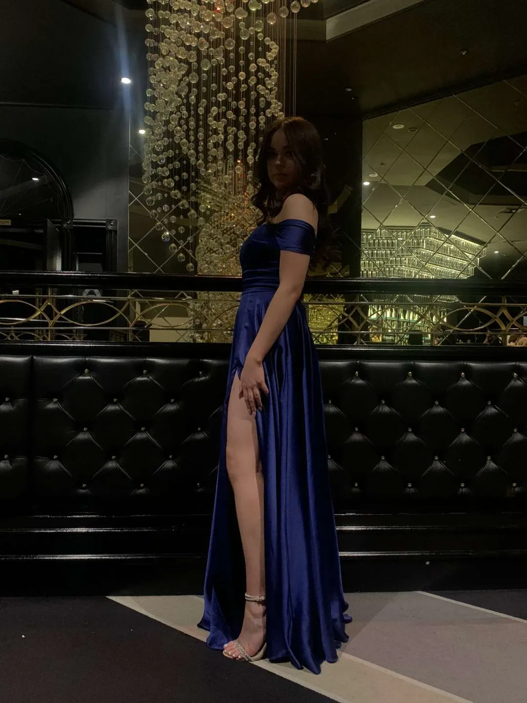 Jadore Bella Gown Blue Size 8 for rent on The Volte - main image