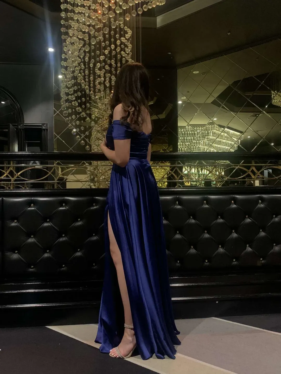 Jadore Bella Gown Blue Size 8 for rent on The Volte - main image