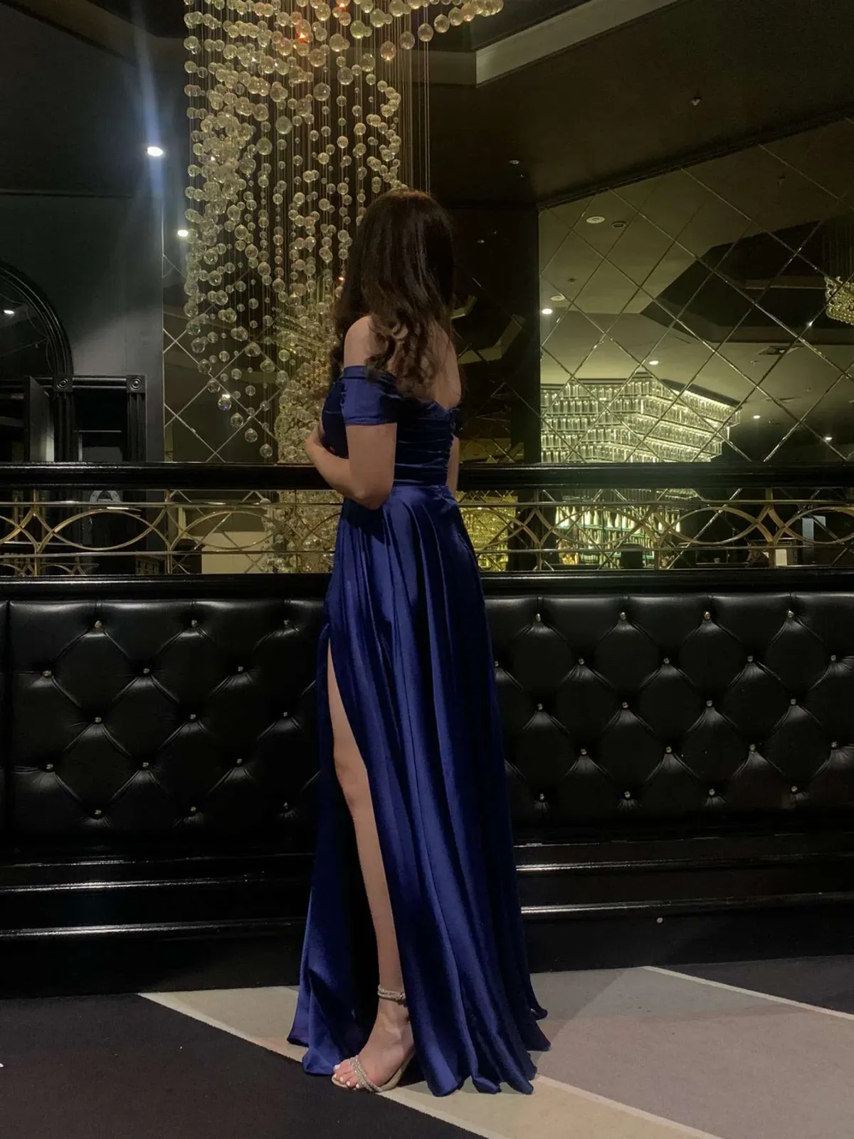 Jadore Bella Gown Blue Size 8 - Image 5