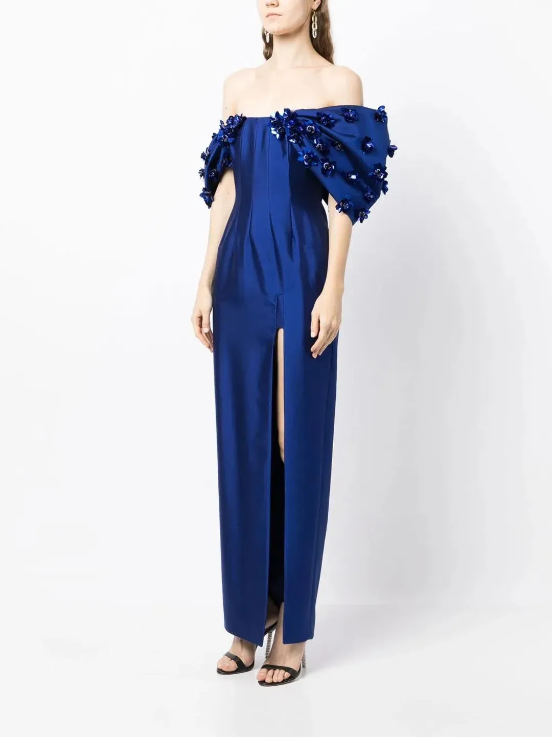 Rachel Gilbert Vito Gown Blue Size 5 / AU 16 for rent on The Volte - main image