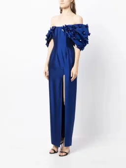 Rachel Gilbert Vito Gown Blue Size 5 / AU 16 for rent on The Volte - image 4