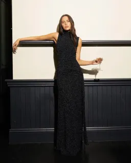 Arcina Ori Monica Dress Midnight Blue Size S / AU 8 for rent on The Volte - image 2