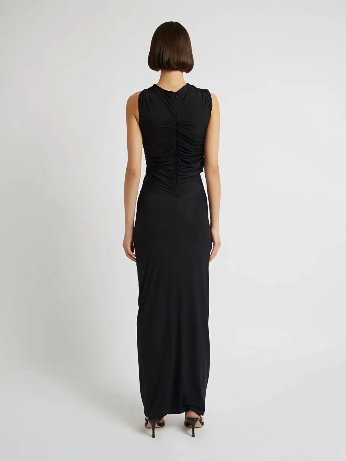 Christopher Esber Venus Tank Dress Black Size 6 - Image 3