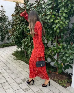 Realisation Par The Gia Dress In Havana Size 8 for rent on The Volte - image 6