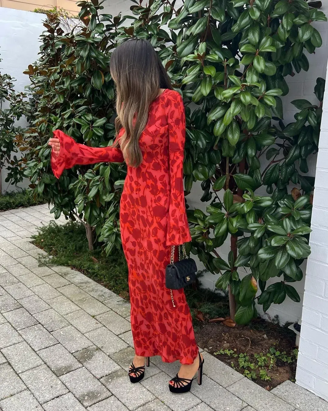 Realisation Par The Gia Dress In Havana Size 8 for rent on The Volte - main image