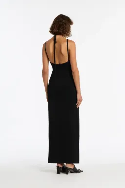 Sir The Label Nadja Midi Dress Black Size 0/ Au 6 for rent on The Volte - image 2