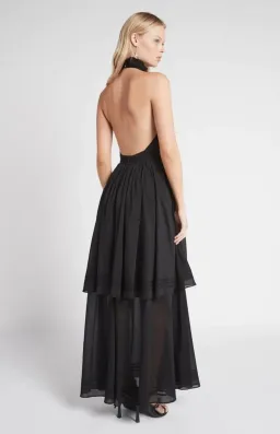 Aje Bungalow Sienna Dress Black Size 6 for rent on The Volte - image 3