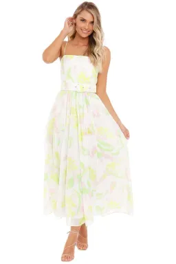 Steele Dalia Dress Spring Winds Multi Floral Size 12 for rent on The Volte - image 1