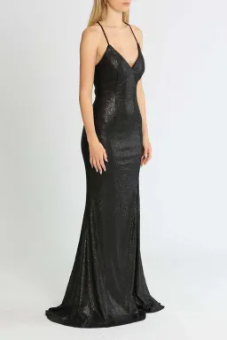 Tania Olsen India Gown Black Size 10 for rent on The Volte - image 2