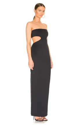 Natalie Rolt Carmen Gown Black Size 8 for rent on The Volte - image 2