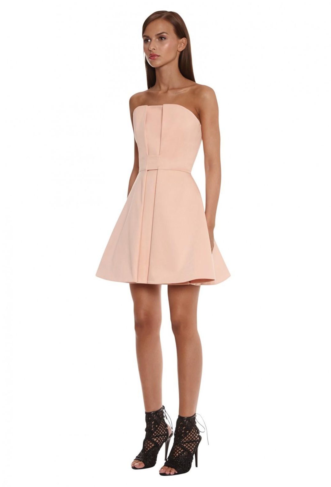 Athena Bandeau Strapless Mini Dress for rent on The Volte - main image