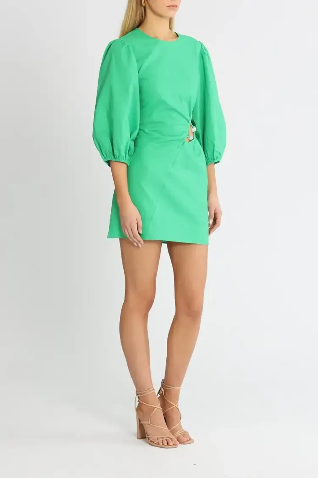 Suboo Elodie Mini Dress Green Size 8 for rent on The Volte - main image