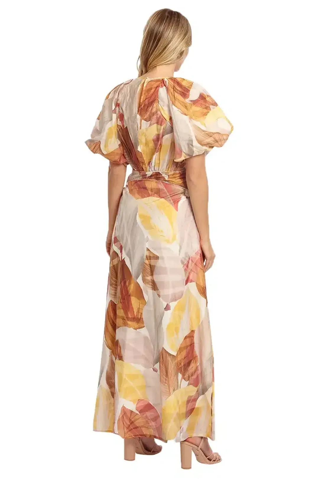 Morrison Anastasia Maxi Dress Multi Print Size 10 for rent on The Volte - main image