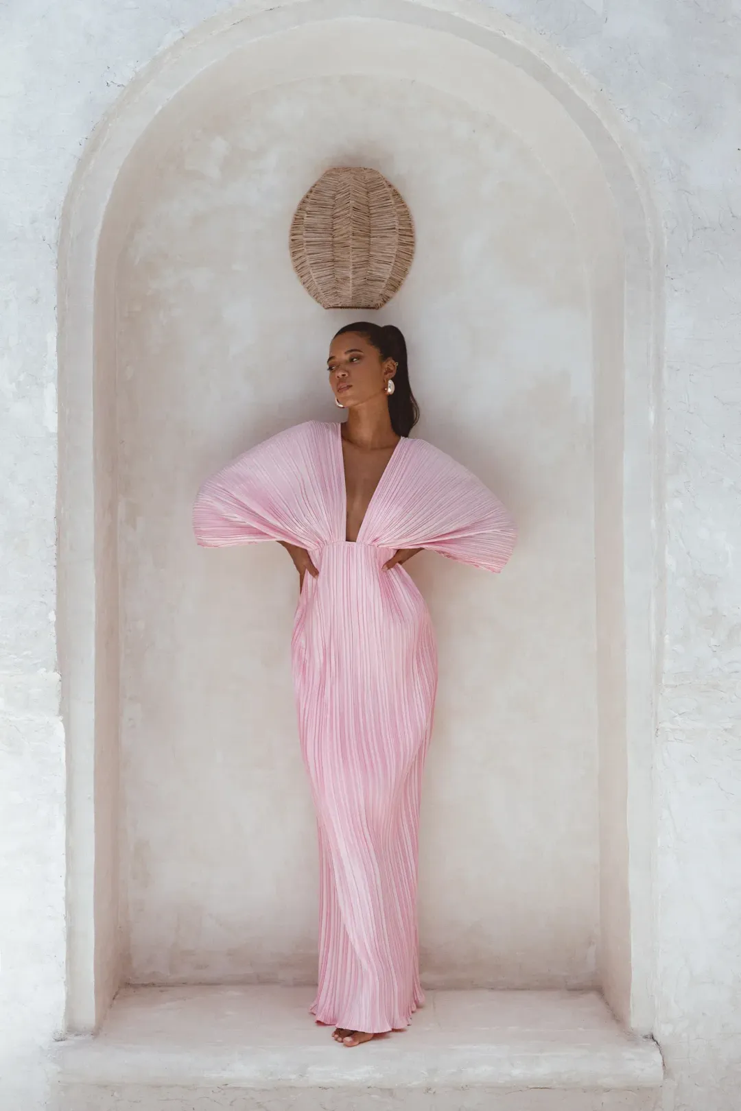 Sonya Moda Gianna Dress Dusty Rose Size 14 for rent on The Volte - main image