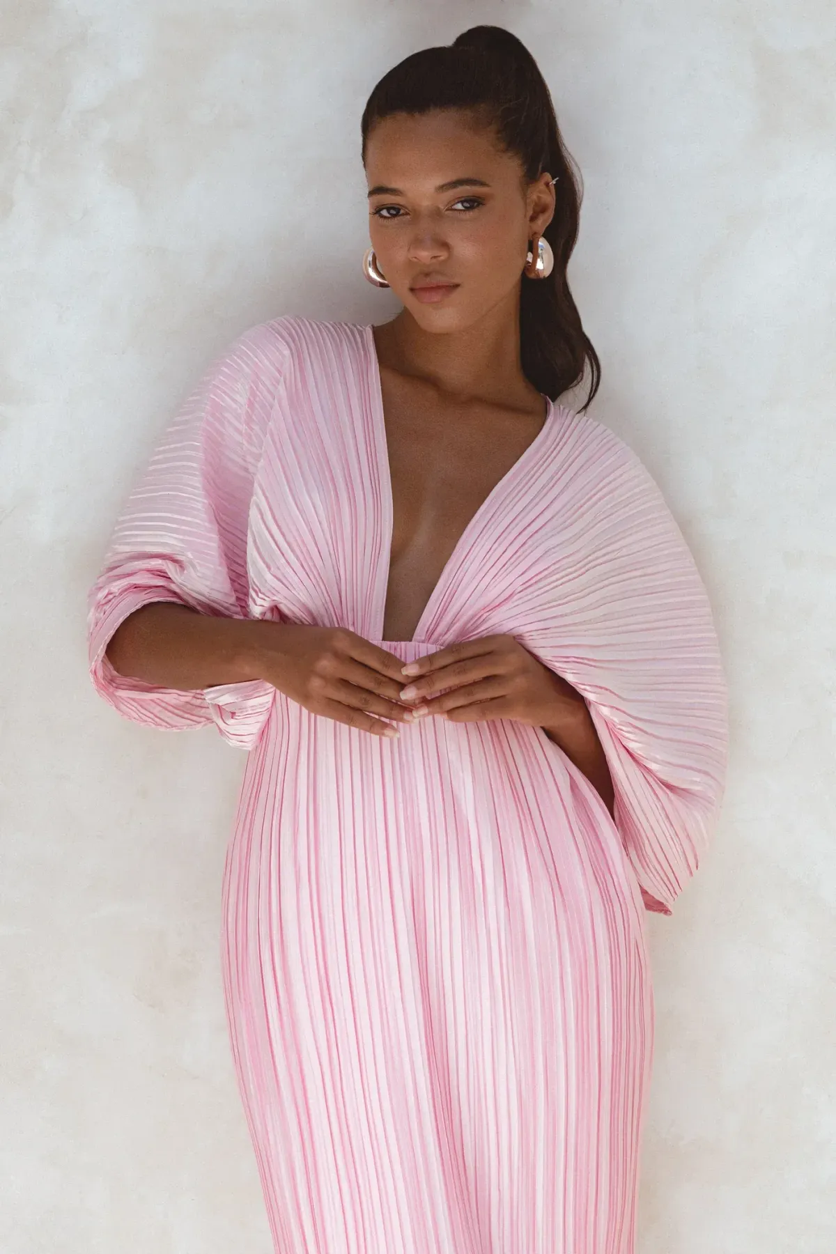 Sonya Moda Gianna Dress Dusty Rose Size 14 - Image 3