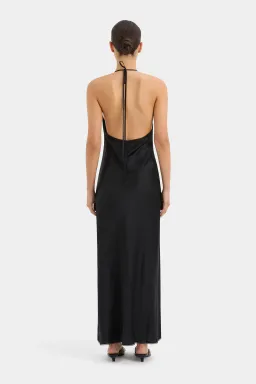 Sir the Label Aries Halter Gown Black Size 0P / AU 4 for rent on The Volte - image 2