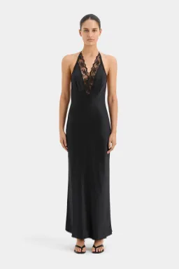 Sir the Label Aries Halter Gown Black Size 0P / AU 4 for rent on The Volte - image 3