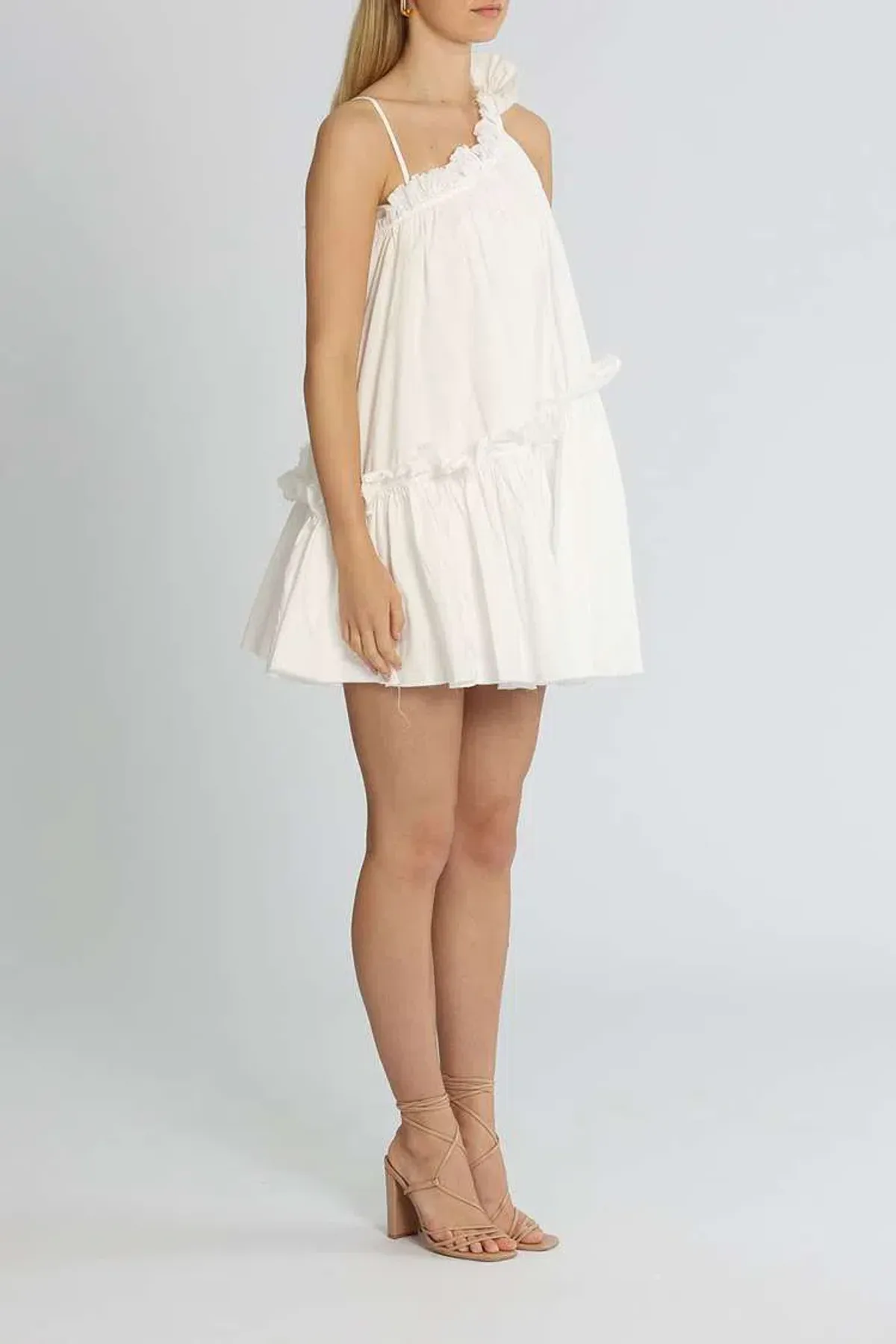AJE Romance Mini Dress White Size 6 - Image 2