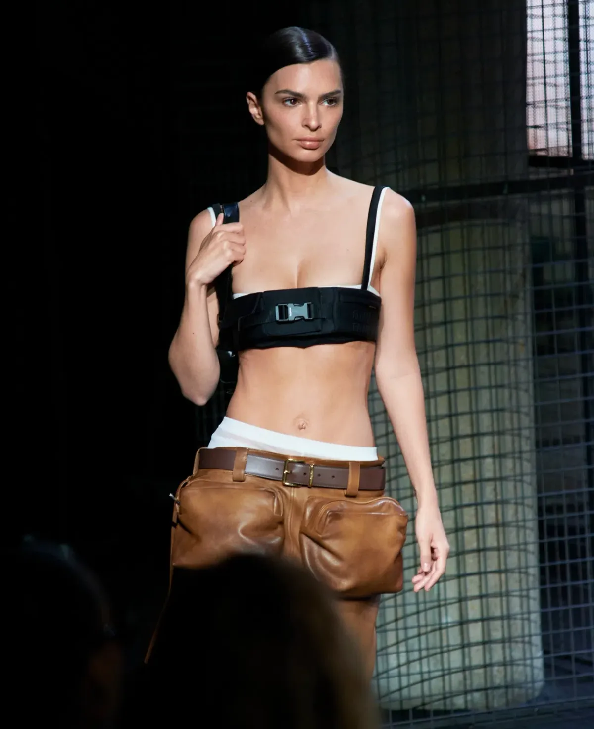 Miu Miu Radzimir Bralette Top Black Size 36 / AU 4 - Image 3