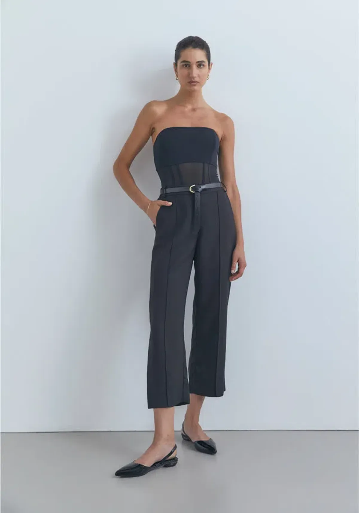 Viktoria and Woods Rome Bustier Corset Top in Black Size 1 / AU 8 - Image 4