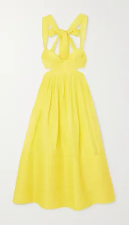 Zimmermann Botanica Bralette Gown in Sunshine Size 2/Au 12 for rent on The Volte - image 4