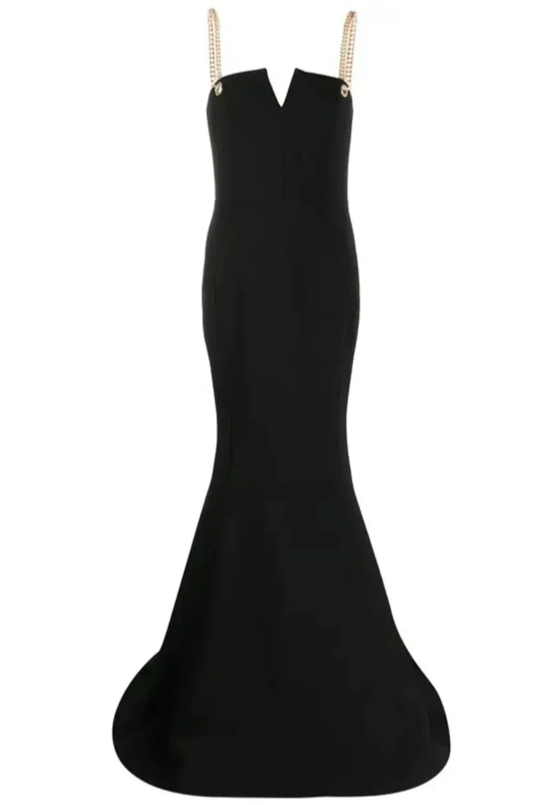 Rebecca Vallance Iman Gown Black Size 14 for rent on The Volte - main image
