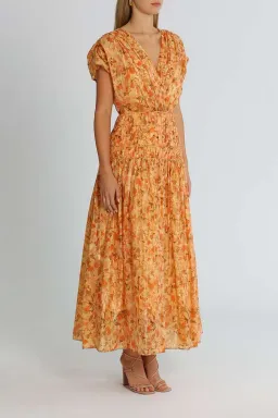 Acler Bicknell Dress Peach Parfait Size 12 for rent on The Volte - image 2