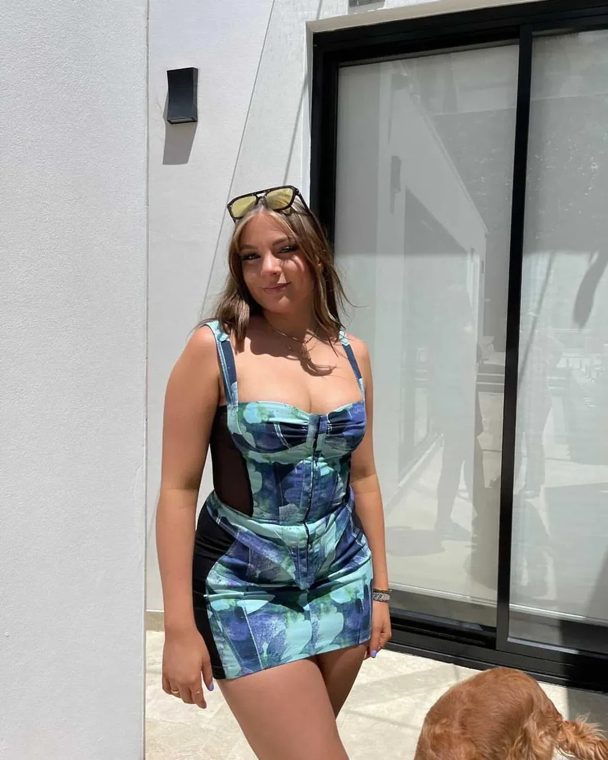 Miaou Deville Set in Azul Size 8 - Image 3