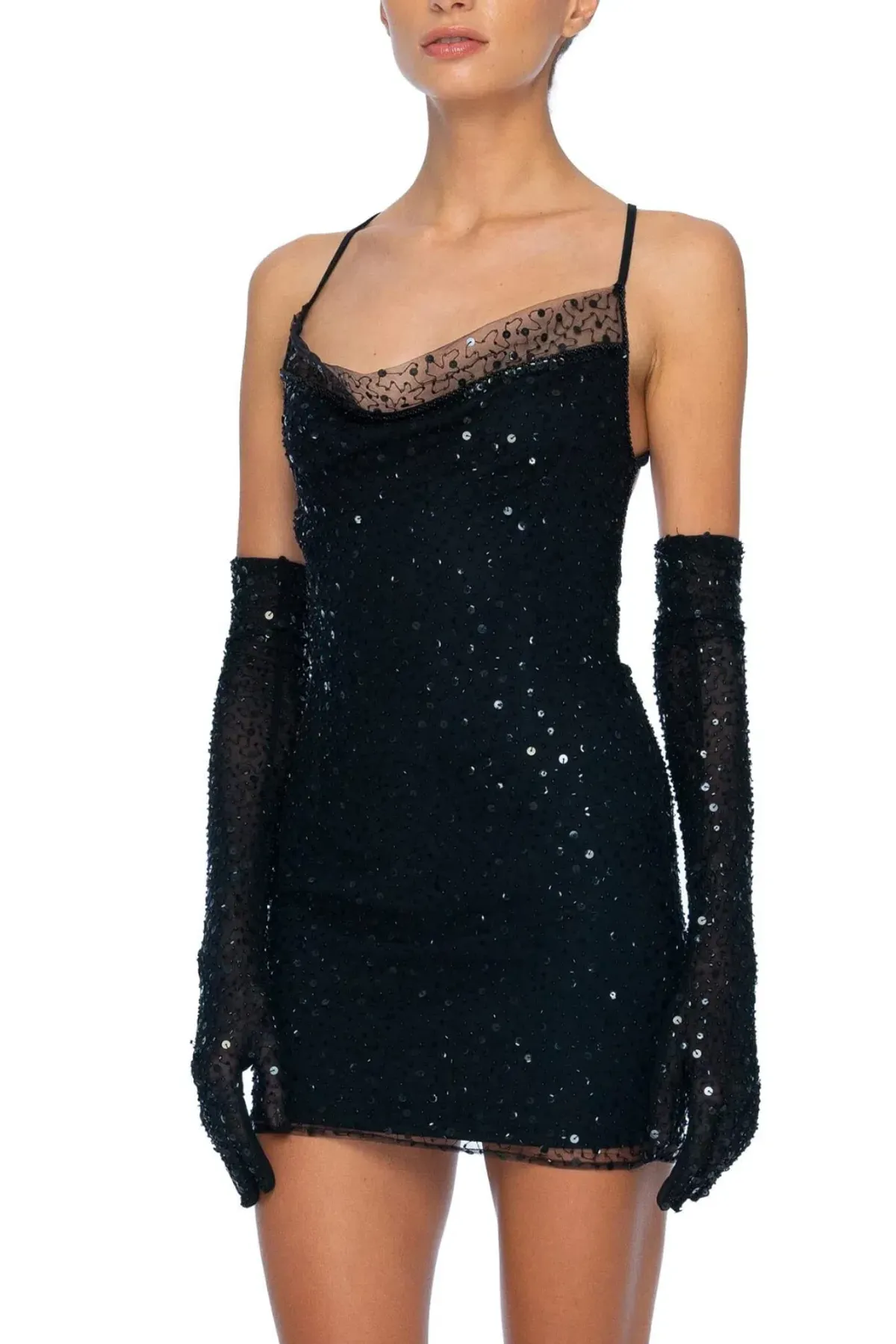 Dyspnea Paris Circa 2004 Mini Dress in Black Size M/AU 10 - Image 3