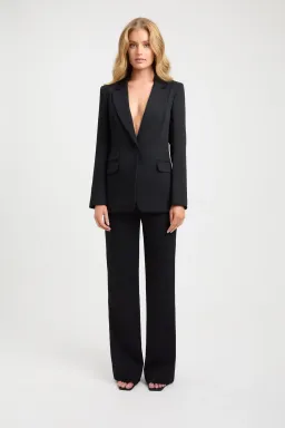 Kookai Oyster Pocket Blazer Black Size 8 for rent on The Volte - image 1