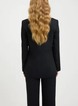 Kookai Oyster Pocket Blazer Black Size 8 for rent on The Volte - image 3