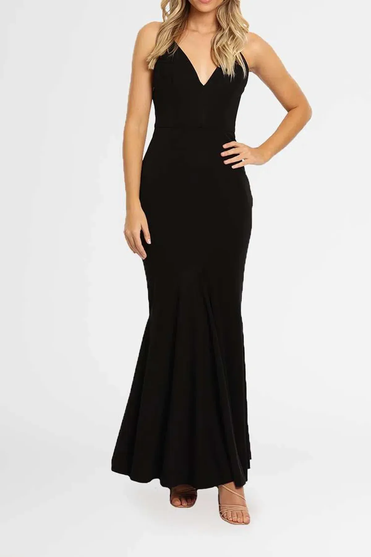 Alex Perry Yesenia Dress Black Size 6 - Image 2