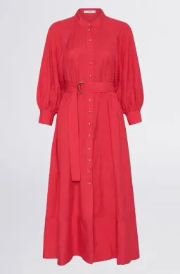 Sheike Piper Midi Dress in Watermelon sz16 for rent on The Volte - image 4