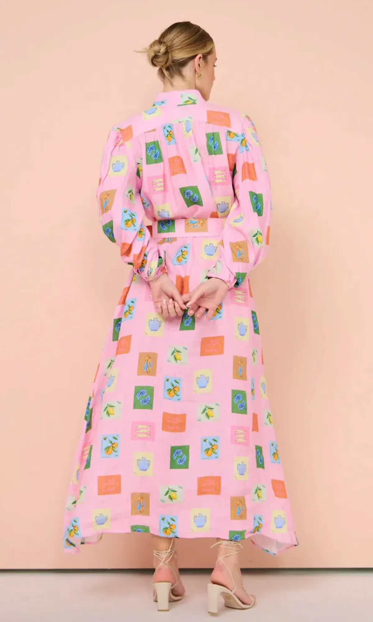 Palm Noosa Noddy Dress Pink Emblem Size 10 - Image 3