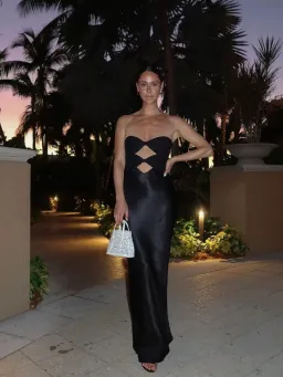 Bec & Bridge Halle Strapless Dress Black Size 10 for rent on The Volte - image 4