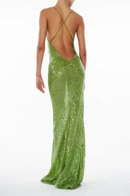 Rat and Boa Gaia Dress Green Size XS/Au 6 for rent on The Volte - image 5
