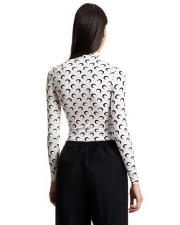 Marine Serre Crescent Moon Top Print Size M/AU 8 for rent on The Volte - image 3