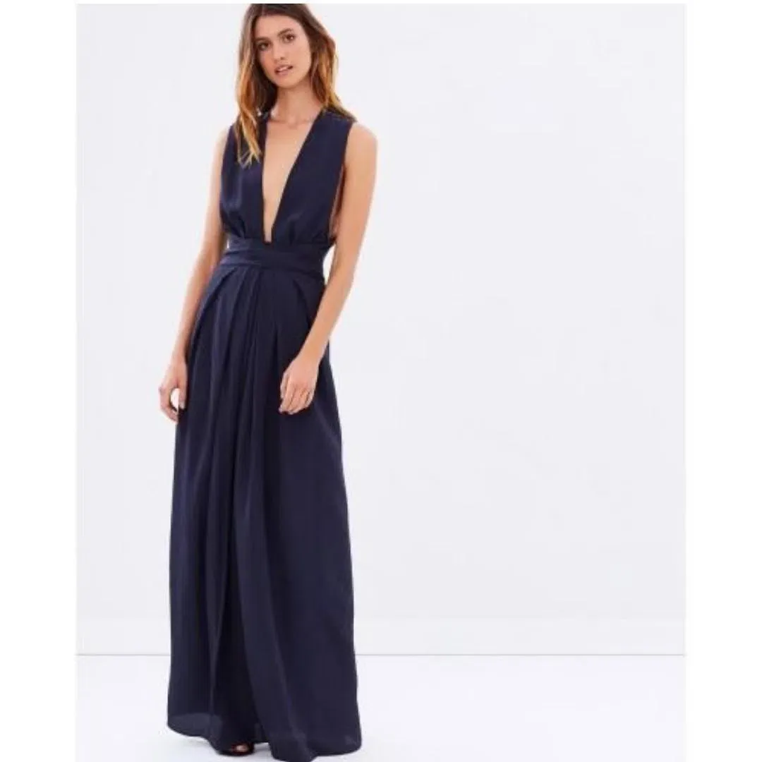 Bianca Spender Ascendant Blue Dress Size 14 for rent on The Volte - main image