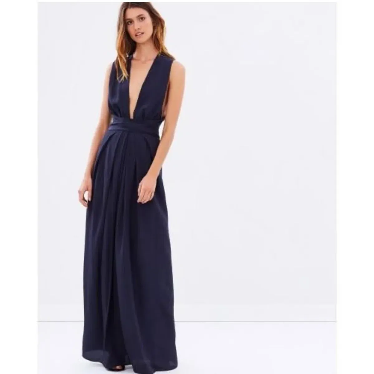 Bianca Spender Ascendant Blue Dress Size 14 - Image 2