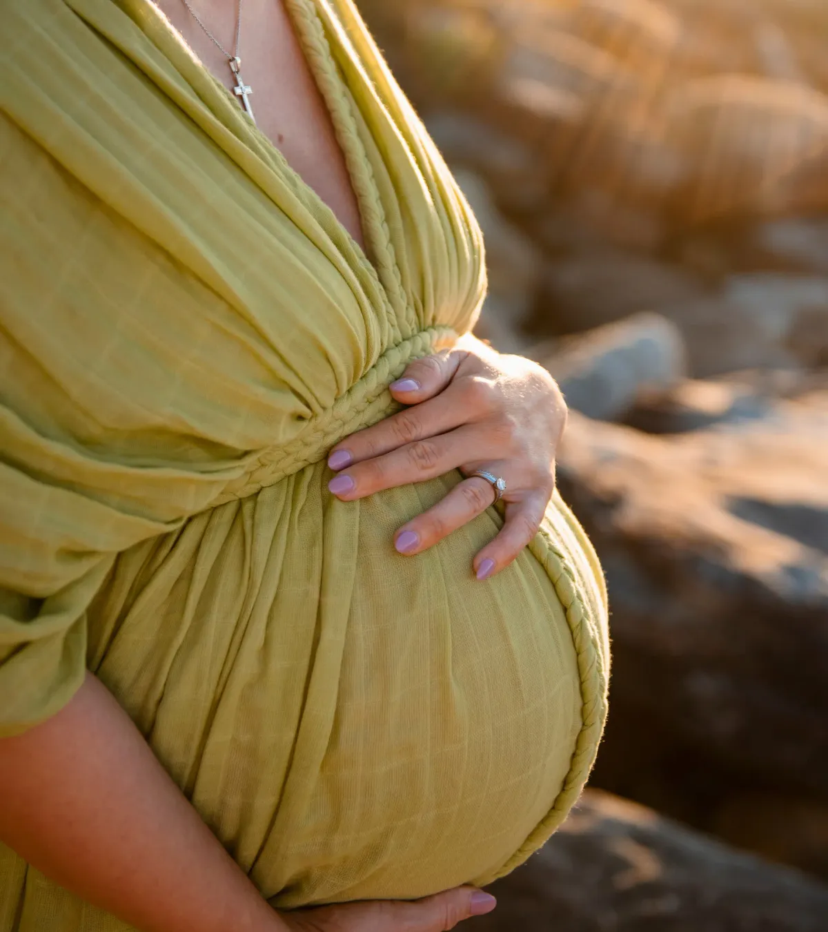 Chic Le Frique Ophelia Maxi Dress Pistachio One Size - Image 4