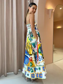 Alemais Soleil Sundress Multi-colored Size Au 10 for rent on The Volte - image 2