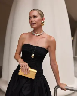 Aje Violette Bubble Hem Maxi Dress Black Size 8 for rent on The Volte - image 2