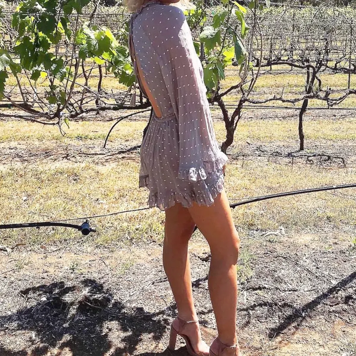 Zimmermann Stranded Playsuit Grey Size 8 - Image 2