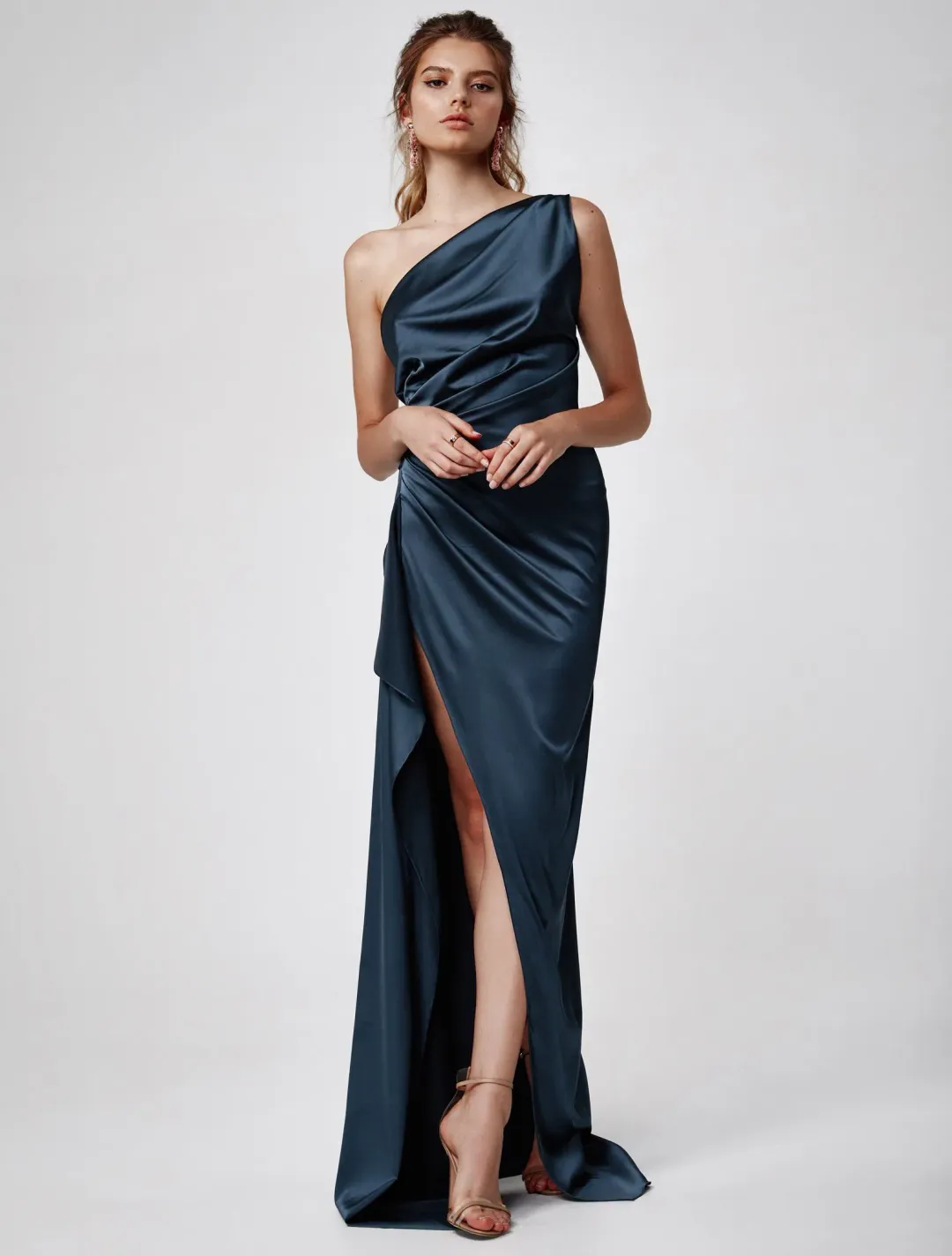 Lexi Samira Maxi Dress Orion Blue Size 8 for rent on The Volte - main image