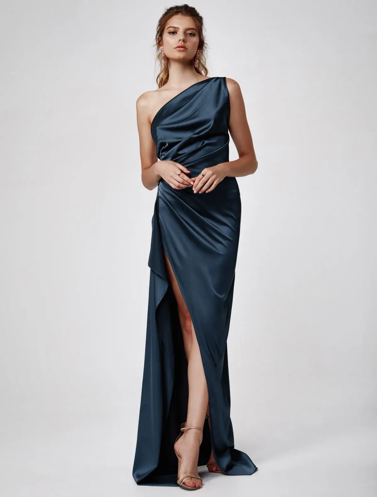 Lexi Samira Maxi Dress Orion Blue Size 8 for rent on The Volte - main image