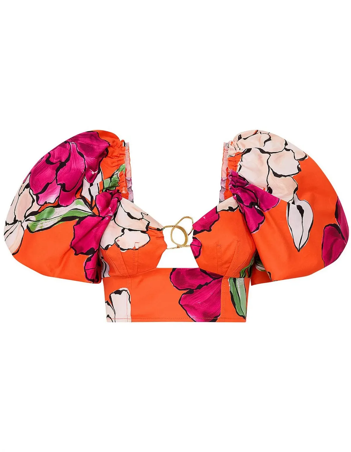 Aje Marcel Top & Lewis Skirt Floral Size 12/10 - Image 5