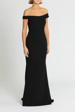 Samantha Rose Thompson Gown in Black Size 14 for rent on The Volte - image 5