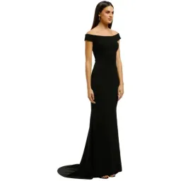 Samantha Rose Thompson Gown in Black Size 18 for rent on The Volte - image 2