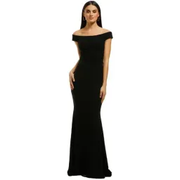 Samantha Rose Thompson Gown in Black Size 18 for rent on The Volte - image 1